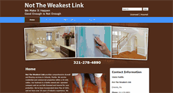 Desktop Screenshot of nottheweakestlink.com